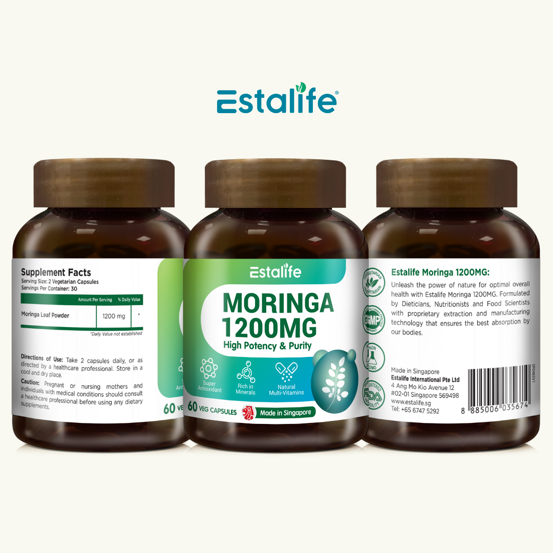 Estalife Moringa Leaf 1200MG