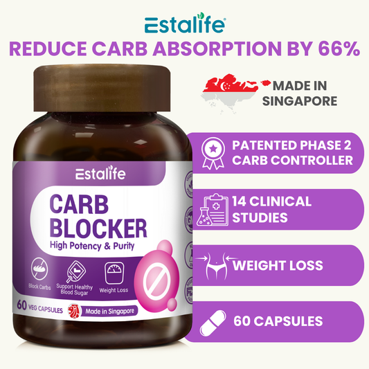 [NEW] Estalife Carb Blocker Slimming Pill for Weight Loss | Diet | Vegan | Phase 2 | 60 Caps