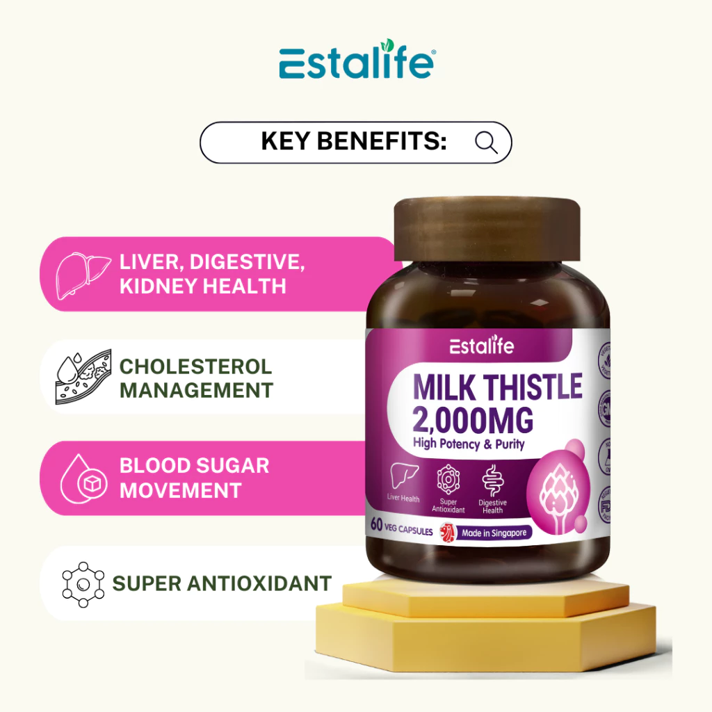 Estalife Milk Thistle 2000MG